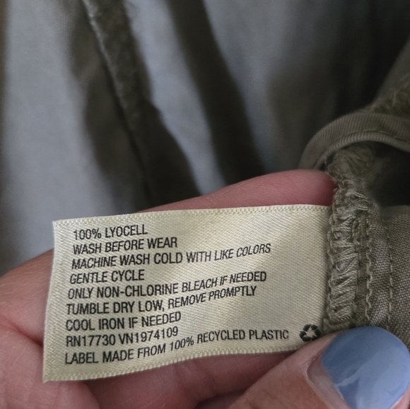 Knox Rose | Olive Green Flyaway Jacket Size Large - Picture 10 of 10